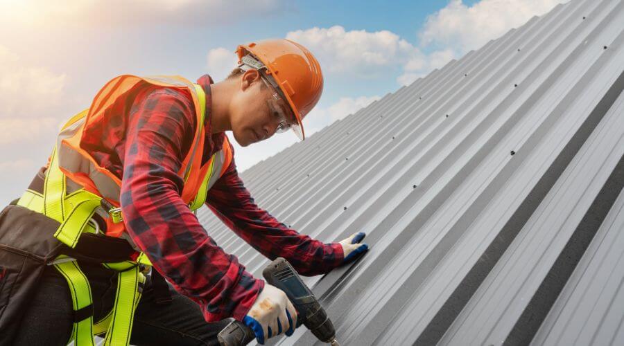 Professional metal roof repair in Riverside, RI
